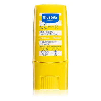 Mustela Sun High Protection Sun Stick stick napozáshoz SPF 50 9 ml