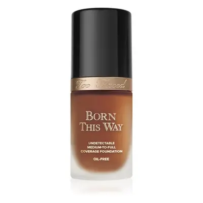 Too Faced Born This Way Flawless Coverage Natural Finish Foundation fedő hatású alapozó természe