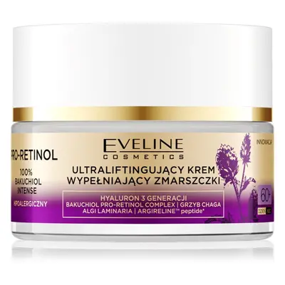 Eveline Cosmetics Pro-Retinol 100% Bakuchiol Intense ultra liftinges krém arcra 60+ 50 ml