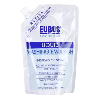 Eubos Basic Skin Care Blue parfümmentes tisztító emulzió utántöltő 400 ml