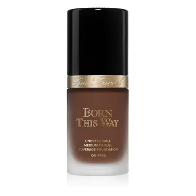 Too Faced Born This Way Flawless Coverage Natural Finish Foundation fedő hatású alapozó természe