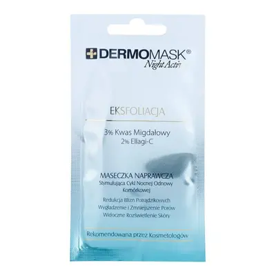 L’biotica DermoMask Night Active hámlasztó maszk a bőr felszínének megújítására 12 ml