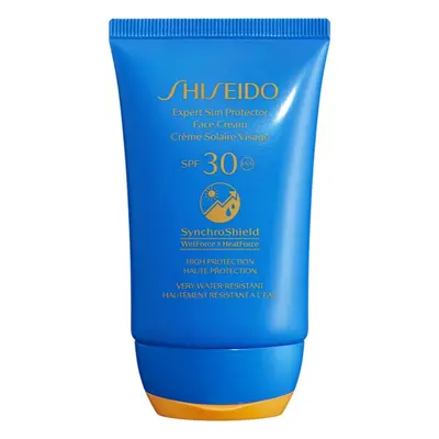 Shiseido Sun Care Expert Sun Protector Face Cream vízálló napozó krém az arcra SPF 30 50 ml