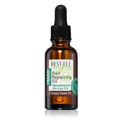 Revuele Vegan & Organic Hair Repairing Oil tápláló olaj a haj megerősítésére 30 ml