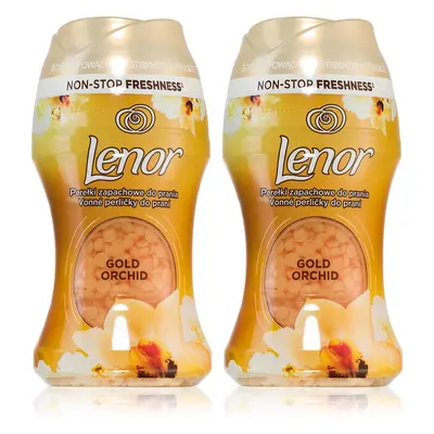 Lenor Gold Orchid illatgyöngyök mosógépbe 2x140 g