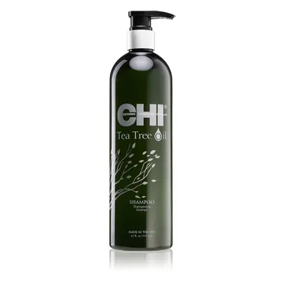 CHI Tea Tree Oil Shampoo sampon zsíros hajra és fejbőrre 739 ml