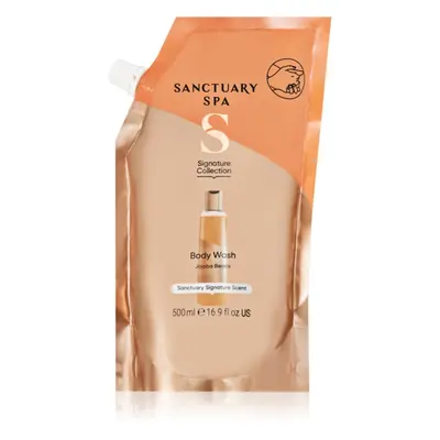 Sanctuary Spa Signature Collection felfrissítő tusfürdő gél utántöltő 500 ml