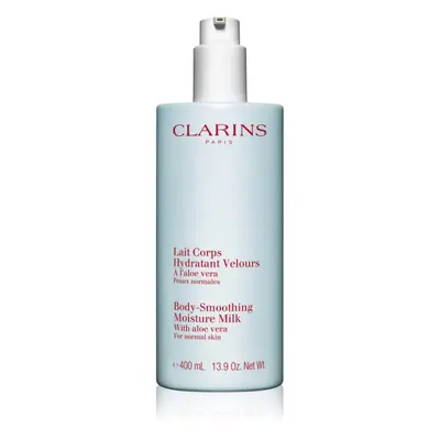 Clarins Body-Smoothing Moisture Milk with Aloe Vera hidratáló testápoló tej aloe verával 400 ml