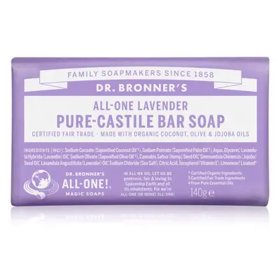 Dr. Bronner’s Lavender Szilárd szappan 140 g