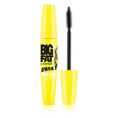 Miyo Big Fat Lashes Smoky szempillaspirál füstös sminkhez árnyalat Black 10 ml