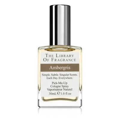 The Library of Fragrance Ambergris Eau de Cologne unisex 30 ml