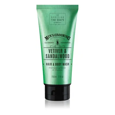 Scottish Fine Soaps Men’s Grooming Vetiver & Sandalwood tisztító gél testre és hajra uraknak 200