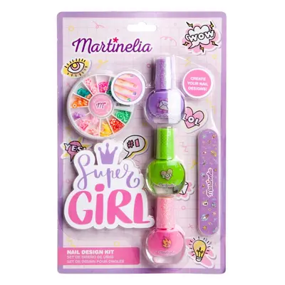 Martinelia Super Girl Nail Design Kit szett (gyermekeknek)