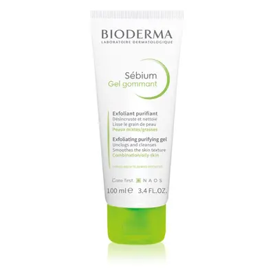 Bioderma Sébium tisztító peeling kombinált és zsíros bőrre 100 ml