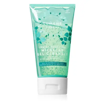 Lumene PUHDAS Deeply Purifying tisztító micellás gél kombinált és zsíros bőrre 150 ml