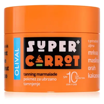 Olival SUPER Carrot készítmény a napbarnítottság felgyorsítására és meghosszabbítására SPF 10 10