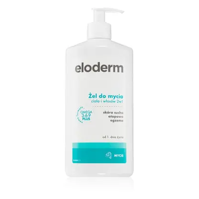 Eloderm Body & Hair Shower Gel tisztító gél testre és hajra gyermekeknek születéstől kezdődően 4