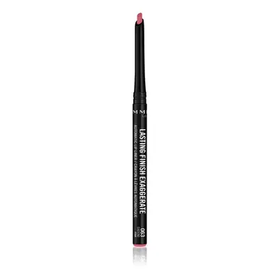 Rimmel Lasting Finish Exaggerate automatikus szájkontúrceruza árnyalat 063 Eastend Pink 0,25 g