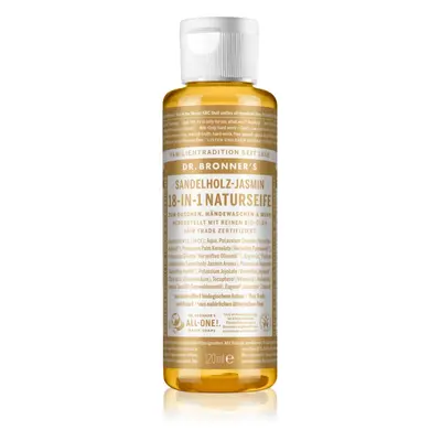 Dr. Bronner’s Sandalwood & Jasmine folyékony univerzális szappan 120 ml