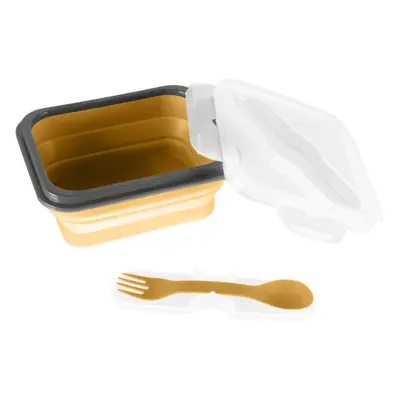 Zopa Silicone Lunch Box Small etetőszett Mustard Yellow 15x7,5 cm 1 db