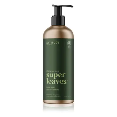 Attitude Super Leaves Essentials természetes szappan kézre Bergamot & Ylang Ylang 473 ml