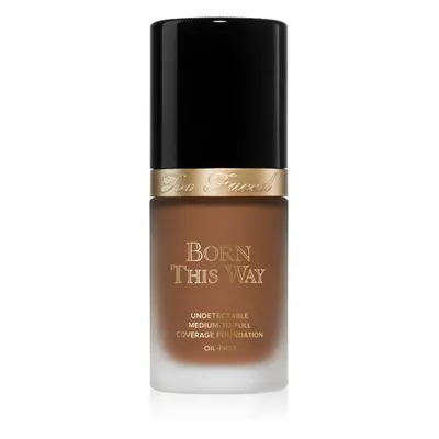 Too Faced Born This Way Flawless Coverage Natural Finish Foundation fedő hatású alapozó természe