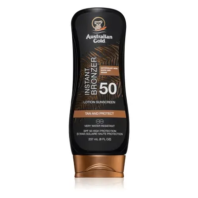 Australian Gold Lotion With Bronzer védő ápolás a káros napsugarakkal szemben bronzosítóval SPF 