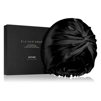 Notino Silk Collection Hair wrap selyem hajturbán Black 1 db