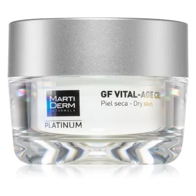 MartiDerm Platinum GF Vital-Age vitalizáló arckrém száraz bőrre 50 ml