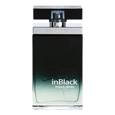 Franck Olivier In Black Pour Homme Eau de Toilette uraknak 75 ml