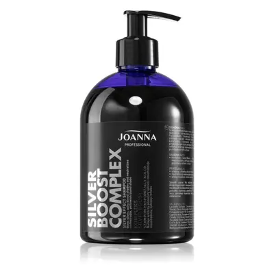 Joanna Silver Boost Complex lila sampon semlegesíti a sárgás tónusokat 500 g