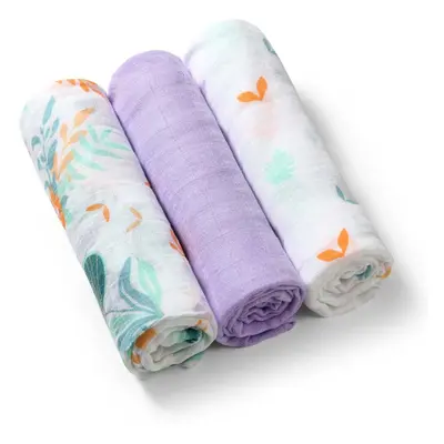 BabyOno Take Care Natural Bamboo Diapers mosható pelenkák Purple 3 db