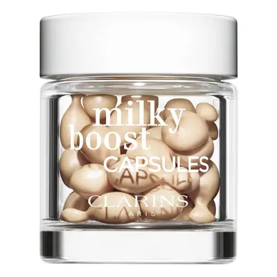 Clarins Milky Boost Capsules élénkítő make-up kapszulák árnyalat 01 30x0,2 ml