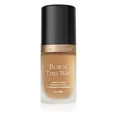 Too Faced Born This Way Flawless Coverage Natural Finish Foundation fedő hatású alapozó természe