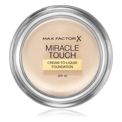 Max Factor Miracle Touch hidratáló alapozó krém SPF 30 árnyalat Vanilla 11,5 g