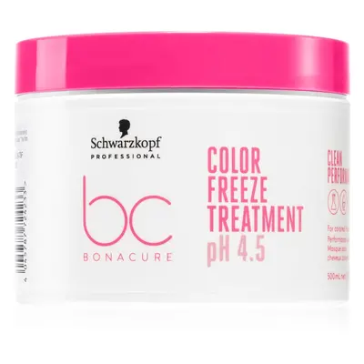 Schwarzkopf Professional BC Bonacure Color Freeze maszk festett hajra 500 ml