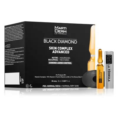 MartiDerm Black Diamond Skin Complex Advanced ampullák fáradt bőrre 30x2 ml