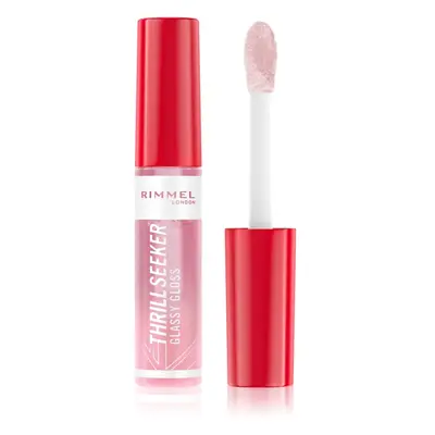 Rimmel Thrill Seeker Glassy Gloss dúsító ajakfény árnyalat 100 Coco Suga 10 ml