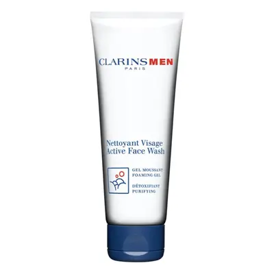 Clarins Men Active Face Wash tisztító habzó gél uraknak 125 ml