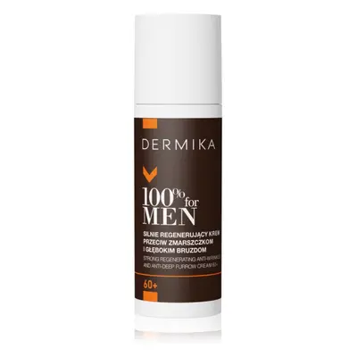 Dermika 100% for Men Regeneratív ránctalanító krém uraknak 60+ 50 ml