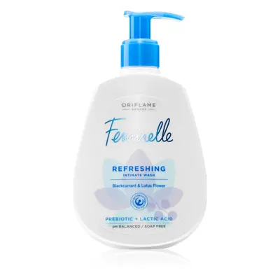 Oriflame Feminelle Refreshing gél az intim higiéniára Blackcurrant & Lotus Flower 300 ml