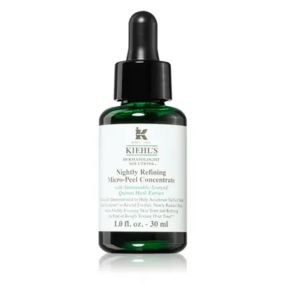 Kiehl's Dermatologist Solutions Nightly Refining Micro-Peel Concentrate bőrélénkítő éjszakai pee