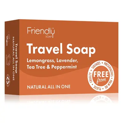 Friendly Soap Travel Soap Hair & Body természetes szappan testre és hajra 95 g