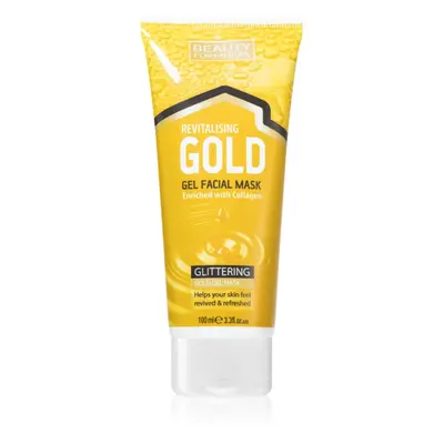 Beauty Formulas Gold zselés arcmaszk kollagénnel 100 ml