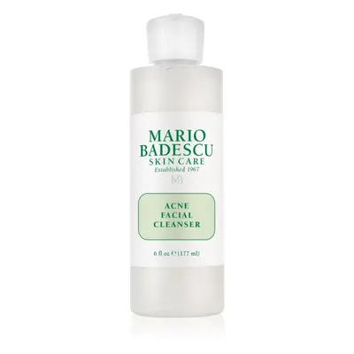 Mario Badescu Acne Facial Cleanser tisztító gél az aknéra hajlamos zsíros bőrre 177 ml