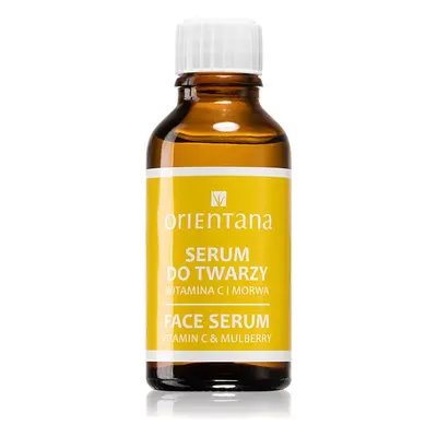 Orientana Vitamin C & Mulberry Face Serum bőrélénkítő szérum C-vitaminnal 30 ml