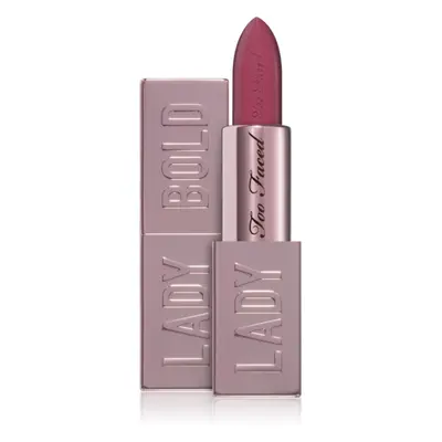 Too Faced Lady Bold Cream Lipstick krémes rúzs a hosszan tartó hatásért árnyalat Committed 3,3 g