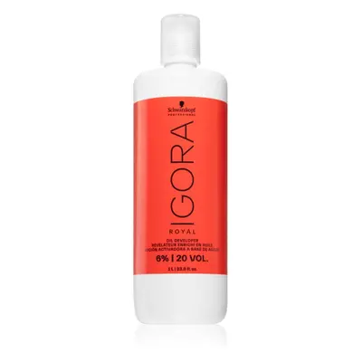 Schwarzkopf Professional IGORA Royal színelőhívó emulzió 6% / 20 Vol. 1000 ml