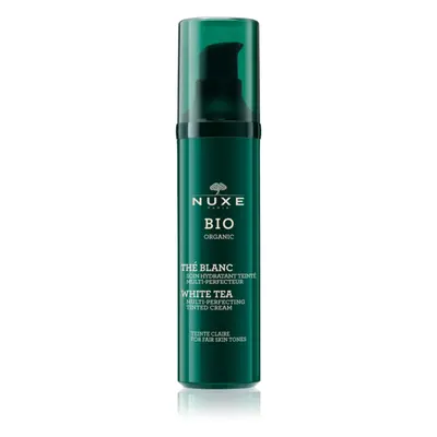 Nuxe Bio Organic Tinted Cream tonizáló hidratáló arckrém árnyalat Light 50 ml