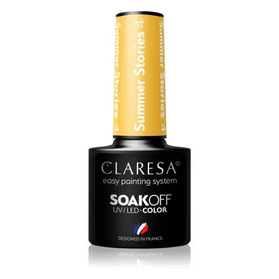 Claresa SoakOff UV/LED Color Summer Stories géles körömlakk árnyalat 4 5 g